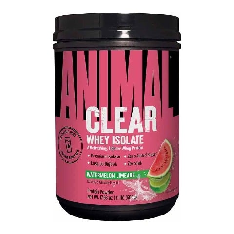 1 - Universal Nutrition Animal Clear Whey Isolate, 1.1 lb Watermelon Limeade