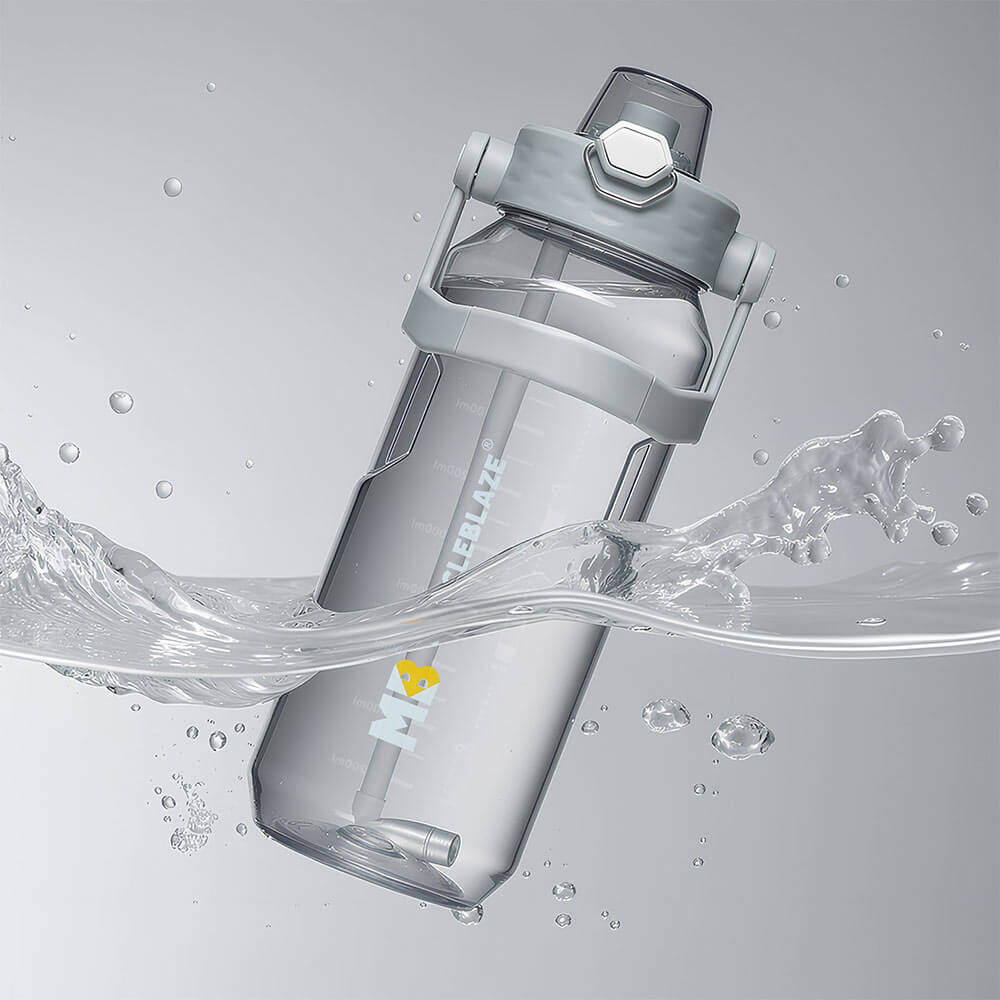 4 - MuscleBlaze Gym Gallon Bottle,  Grey  2 L