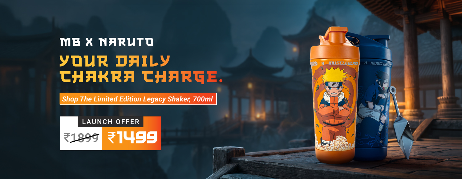Launch: MB x Naruto Legacy Steel Shakers 700ml- Shinobi Orange & Rasengan Blue @ 1499