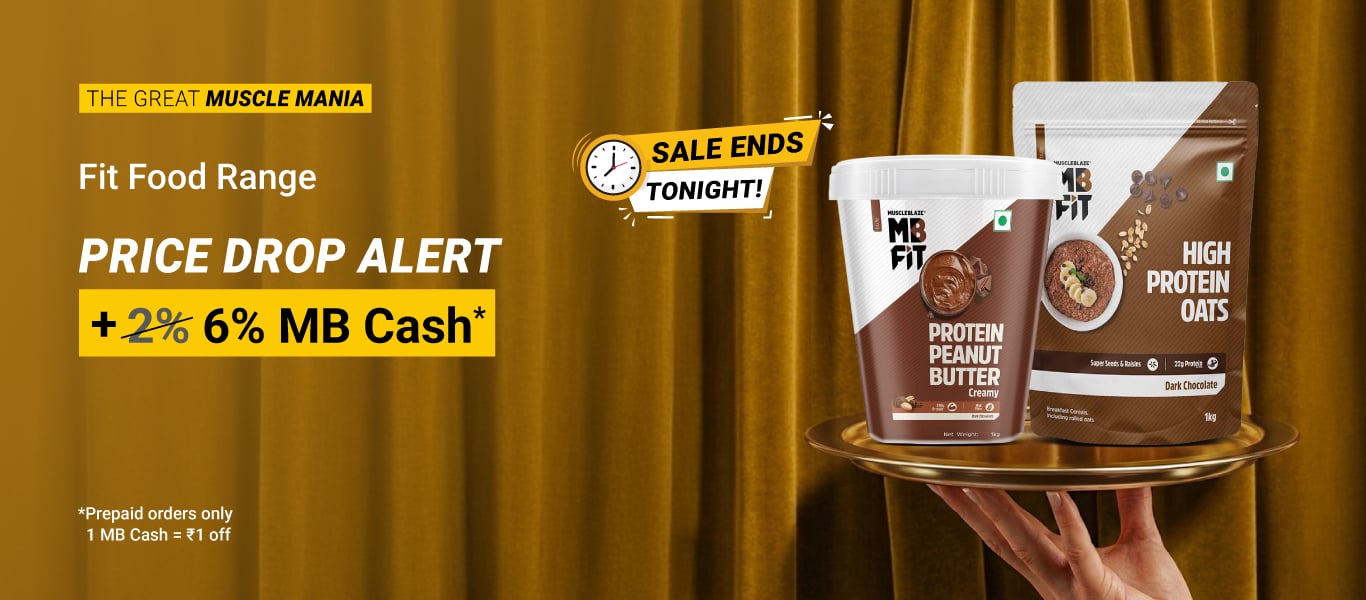 Sale Ends Tonight: Fit Foods - Price Drop Alert + 6% MB Cash