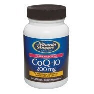 The Vitamin Shoppe Coenzyme Q 10 (200 mg),  60 capsules 