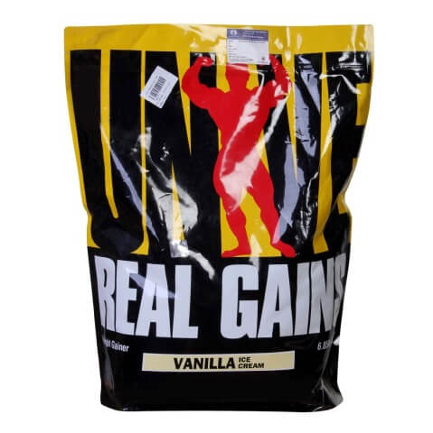 Universal Nutrition Real Gains, 6.85 lb Vanilla Ice Cream Universal Nutrition Real Gains, 6.85 lb Vanilla Ice Cream