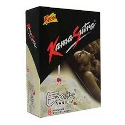 Kamasutra Exite Vanilla Condoms,  vanilla  3 Piece(s)/Pack 