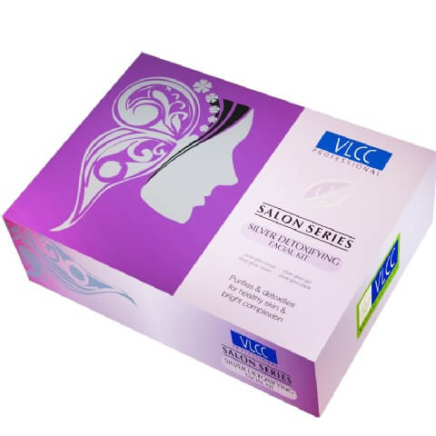 VLCC Silver Detoxifying Facial Kit, 240 g for Healthy Skin VLCC Silver Detoxifying Facial Kit, 240 g for Healthy Skin
