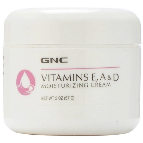 1 - GNC Vitamin E A and D Moisturizing Cream,  57 g  for All Types of Skin 