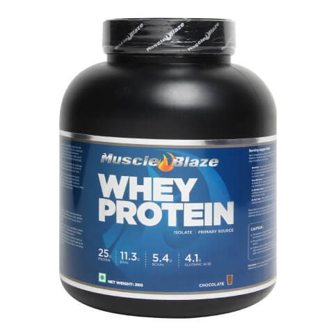 MuscleBlaze Whey Protein, Chocolate 4.4 lb