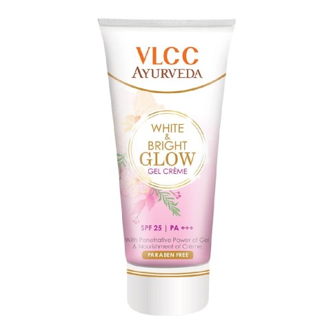 VLCC Ayurveda White & Bright Glow Gel Cream,  20 g  SPF 25 