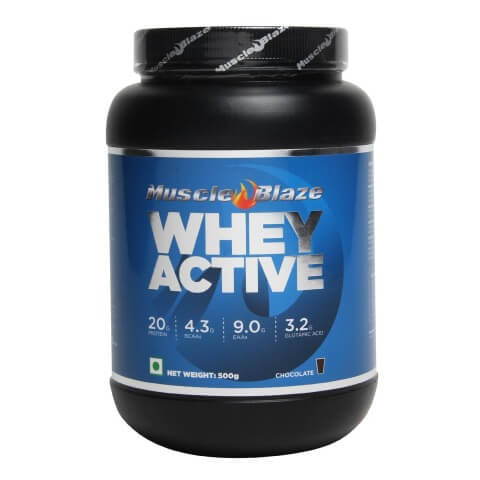 MuscleBlaze Whey Active, Chocolate 1.1 lb