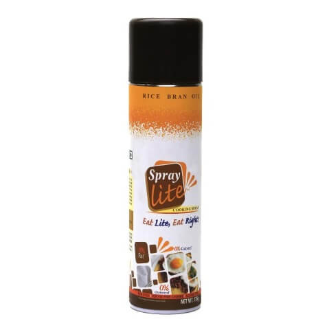Spray lite Cooking Spray Rice Bran Oil, 0.175 kg Spray lite Cooking Spray Rice Bran Oil, 0.175 kg