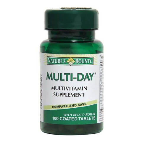 Nature's Bounty Multi Day Multivitamin, 100 caplets