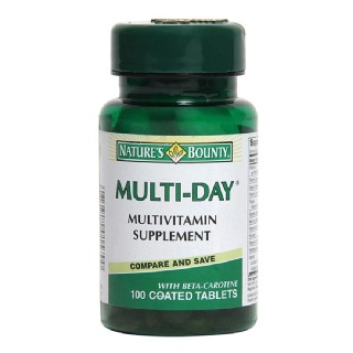 Nature's Bounty Multi-Day Multivitamin Supplement, Unflavoured 100 tablet(s)