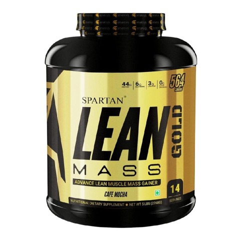 Spartan Nutrition Lean Mass Gold, 5 lb Cafe Mocha