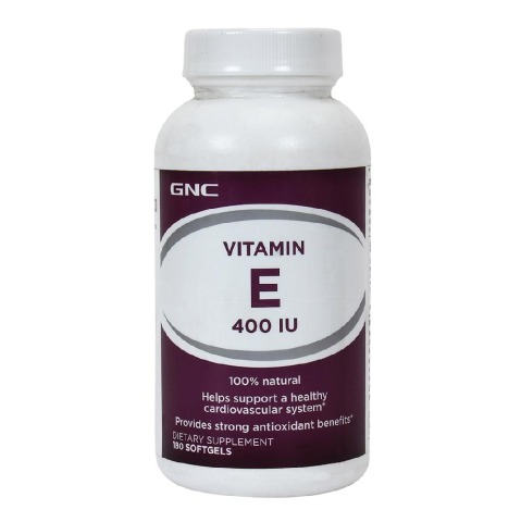 1 - GNC Vitamin E 400 mix,  90 capsules 