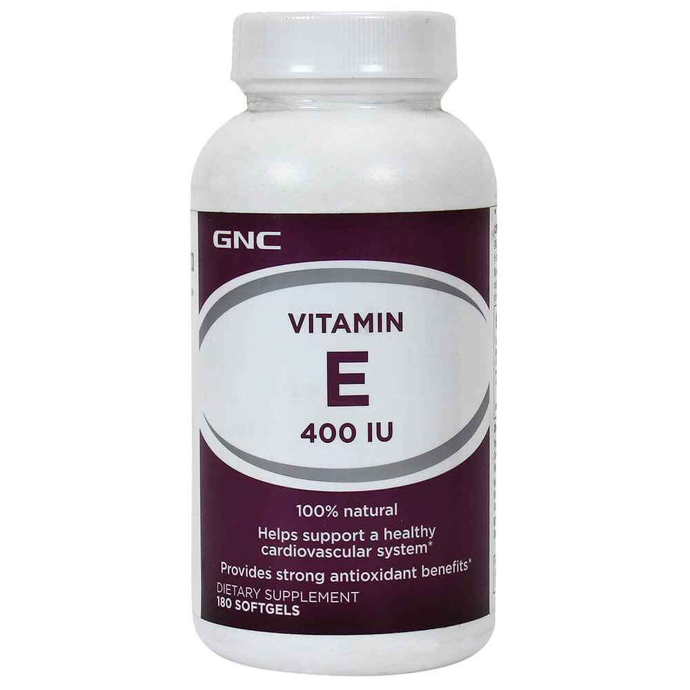 1 - GNC Vitamin E 400 mix,  90 capsules 