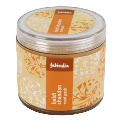 Fabindia Mud Face Pack, 125 g Haldi Chandan