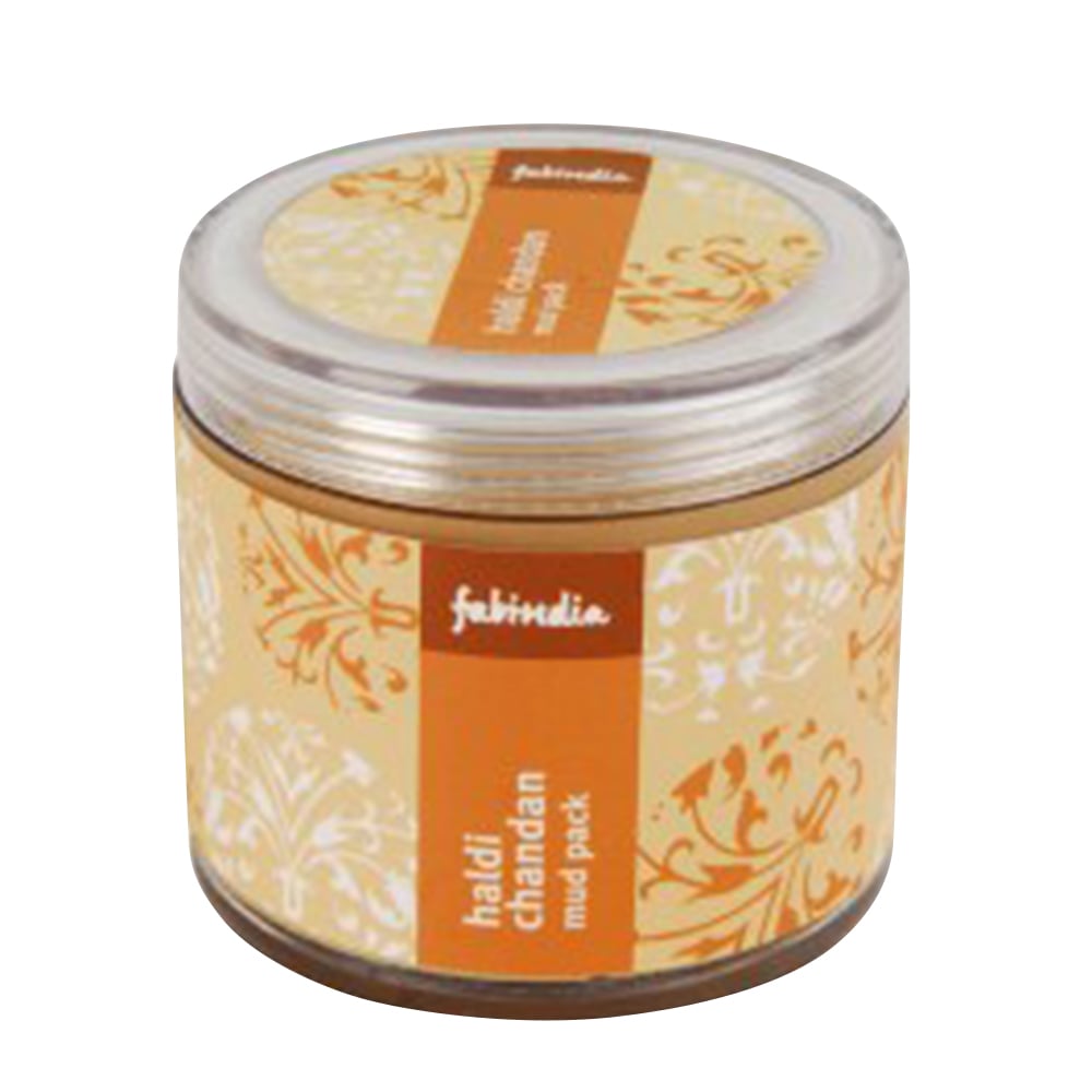 Fabindia Mud Face Pack, 125 g Haldi Chandan