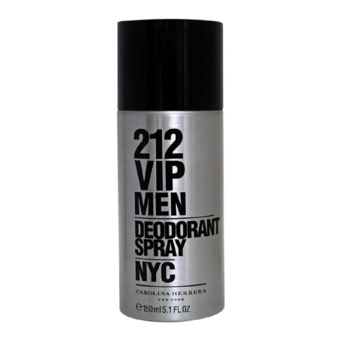 Carolina Harrera 212 Vip NYC Deodorant Spray,  150 ml  for Men 