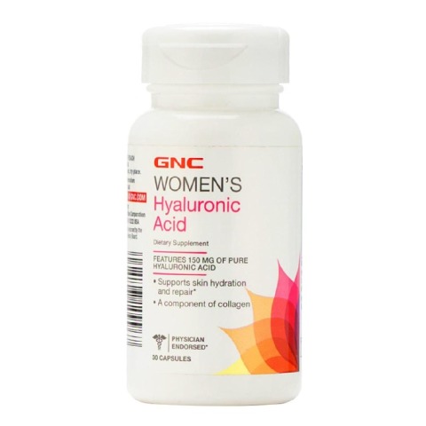 GNC Women's Hyaluronic Acid,  30 capsules  Unflavoured 