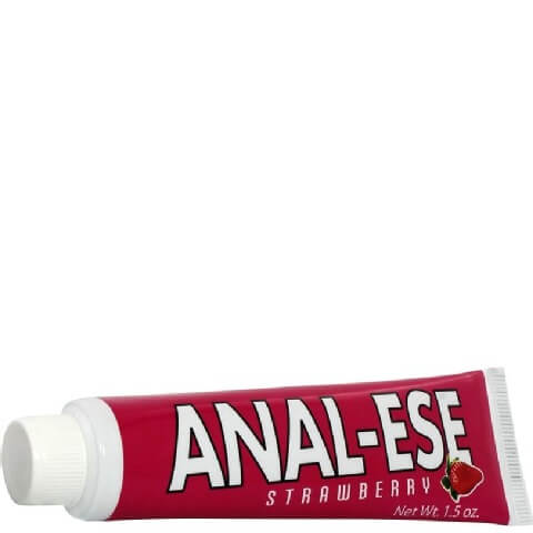 Anal Ease Strawberry Numbing Anal Lubricant,  Flavored 