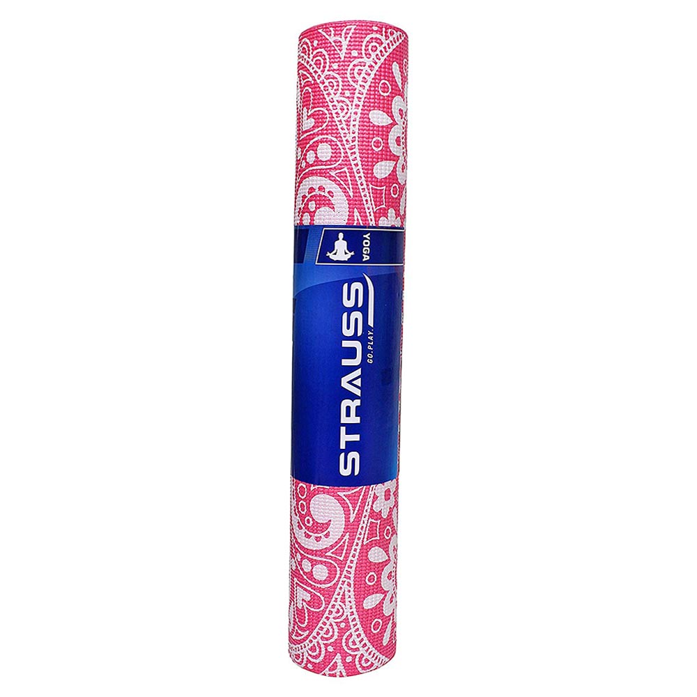 2 - Strauss Meditation Butterfly Yoga Mat,  Pink  5 mm 