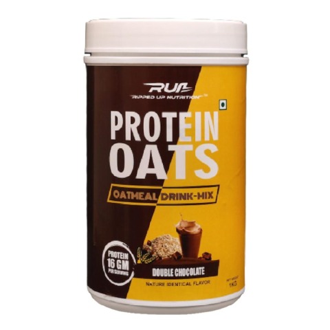 3 - Ripped Up Nutrition Protein Oats, 1 kg Double Chocolate