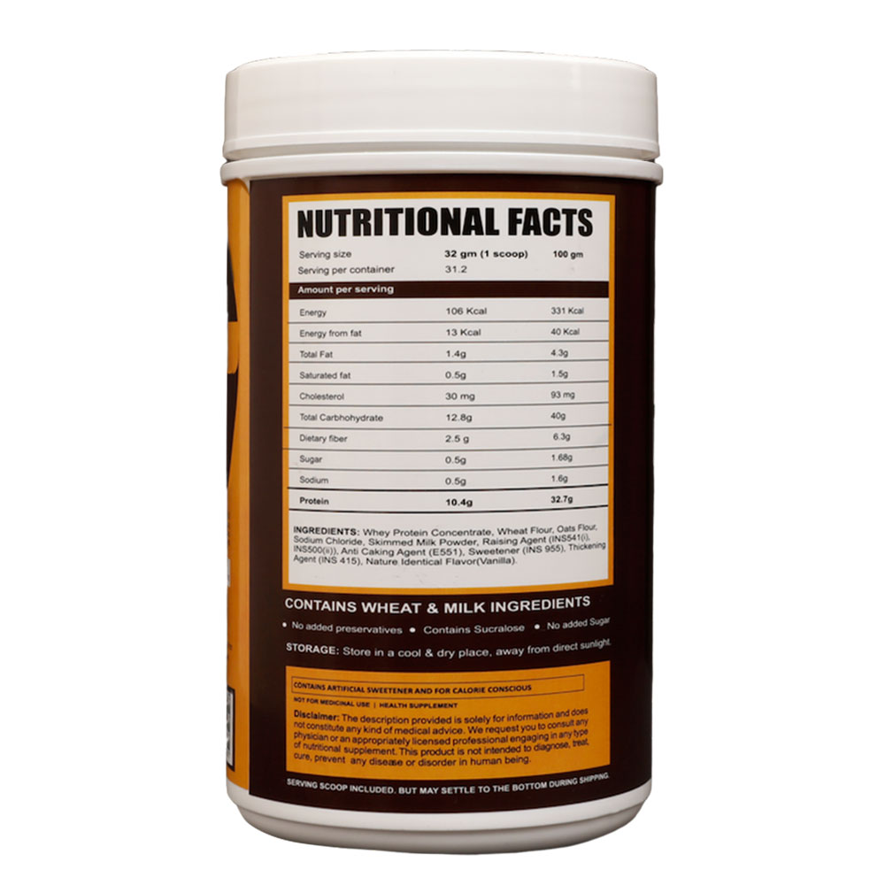 SupplementInfo - Ripped Up Nutrition Protein Pancake Mix,  1 kg  Original 