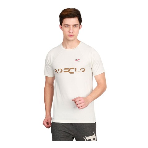 2 - Rocclo T Shirt-5061,  Half White  Medium 