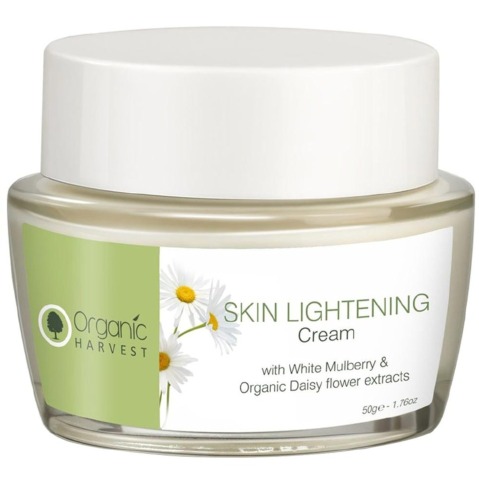 Organic Harvest Skin Lightening Cream,  50 g  for All Skin Types 