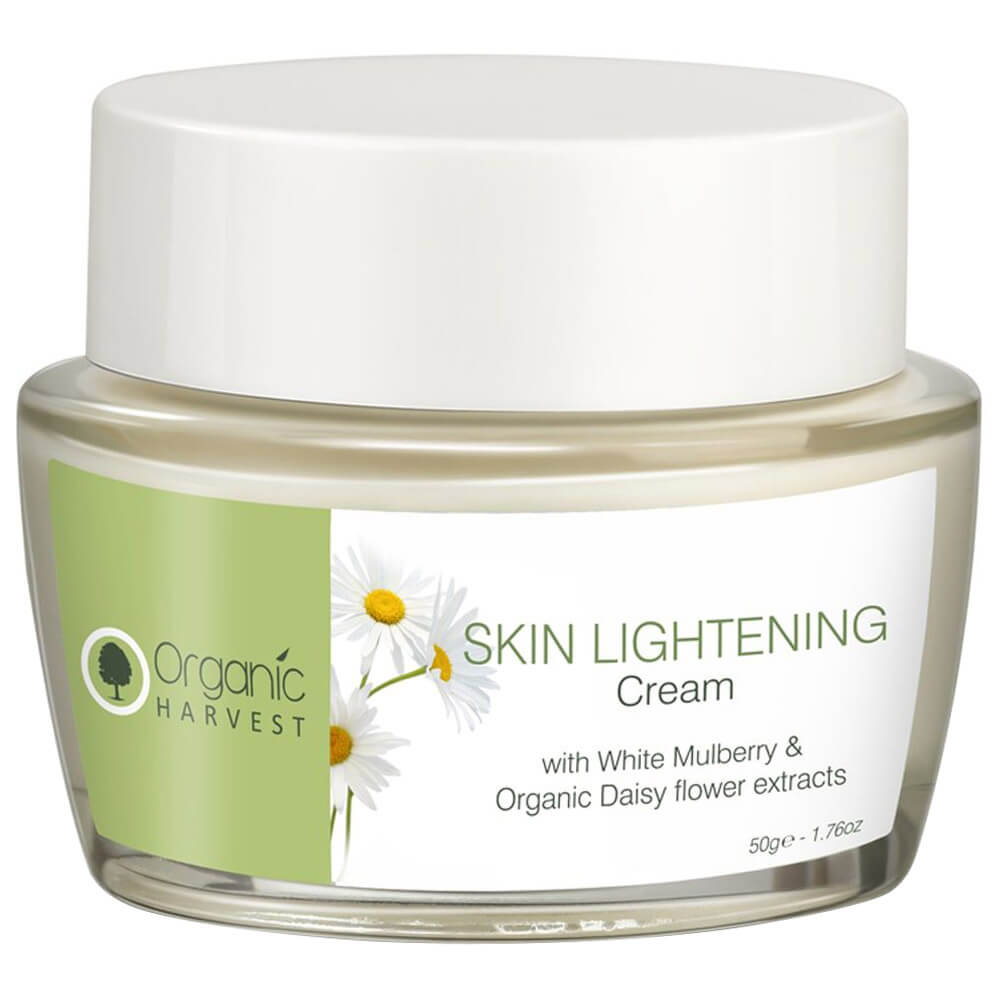 Organic Harvest Skin Lightening Cream,  50 g  for All Skin Types 