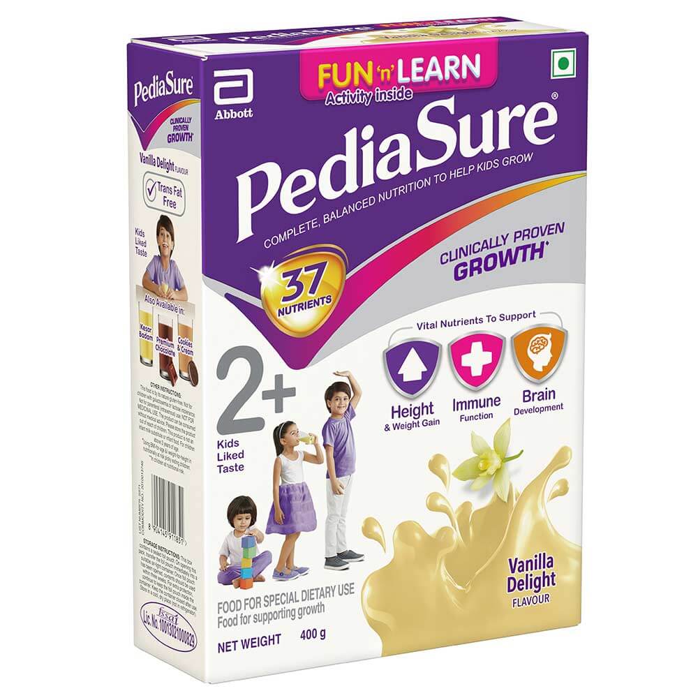 1 - PediaSure Sure Growth Kids Nutrition,  0.4 kg  Vanilla Delight 