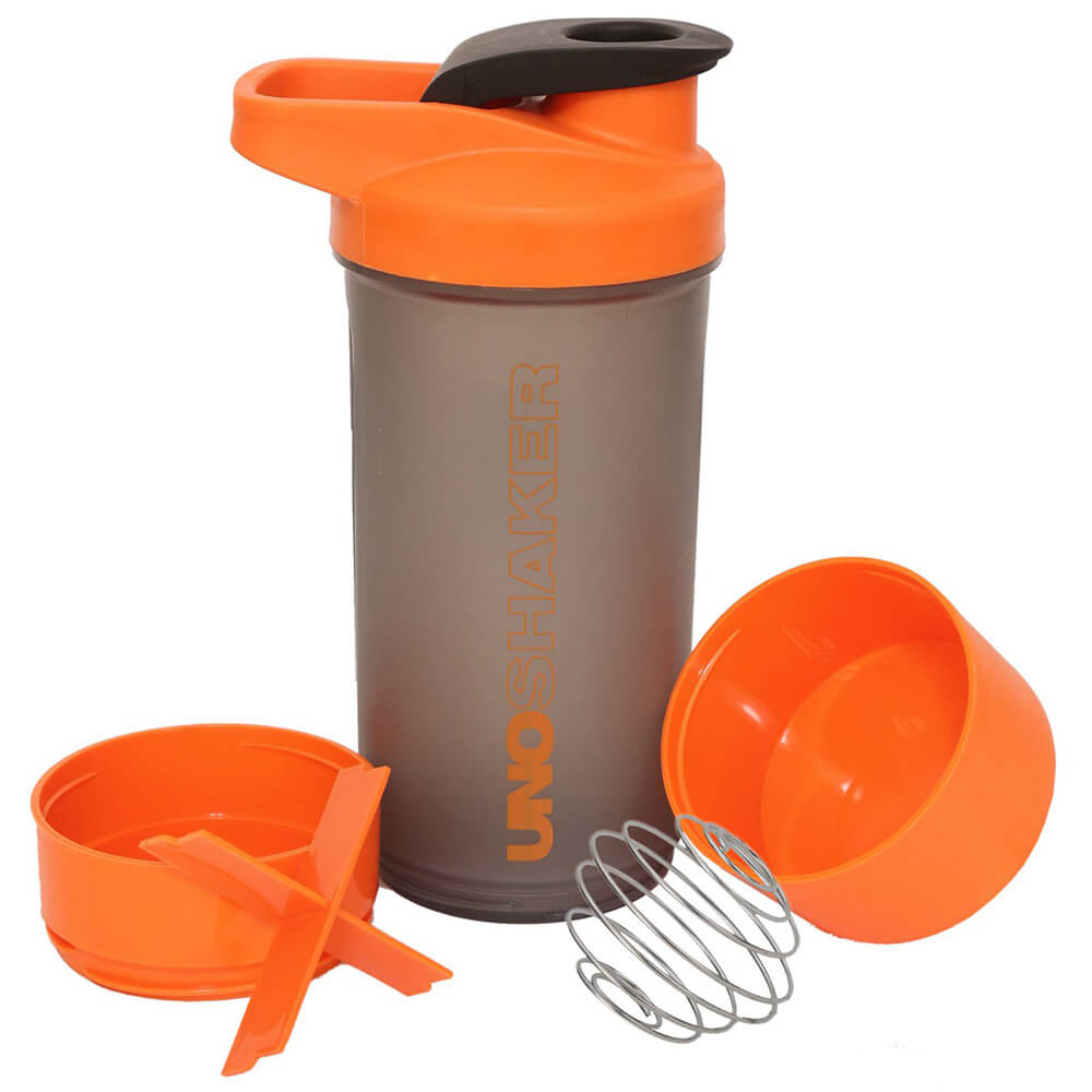 3 - Jaypee Plus Uno Shaker,  Grey Orange  600 ml 