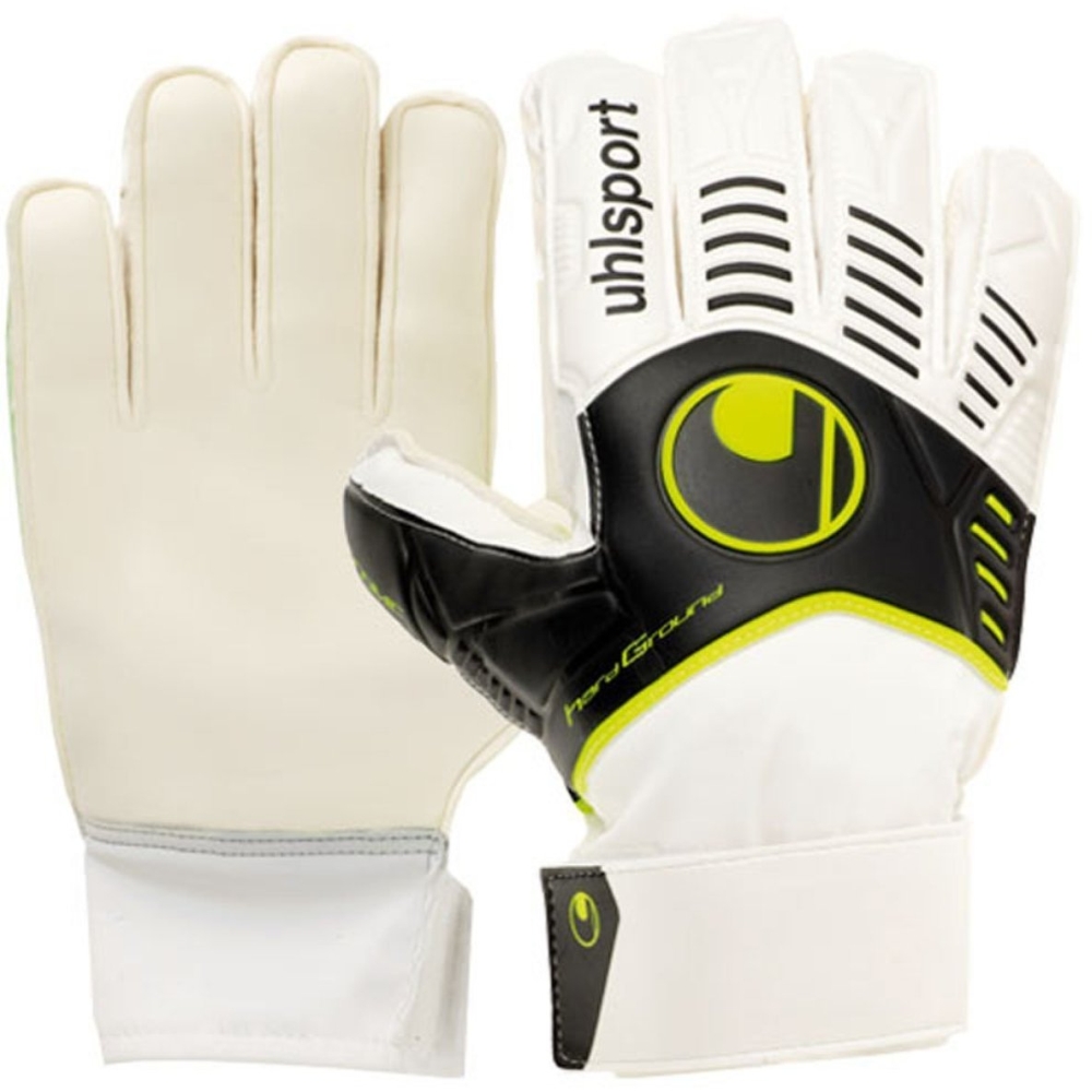 UHL Sports Ergonomic HG SL Goalkeeper Gloves, White/Cyan/Black 7 at Best Price in India