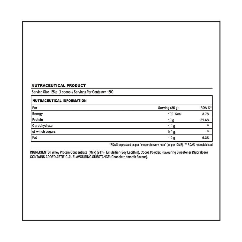 supplement - Myprotein Impact Whey Protein,  11 lb  Chocolate Smooth 