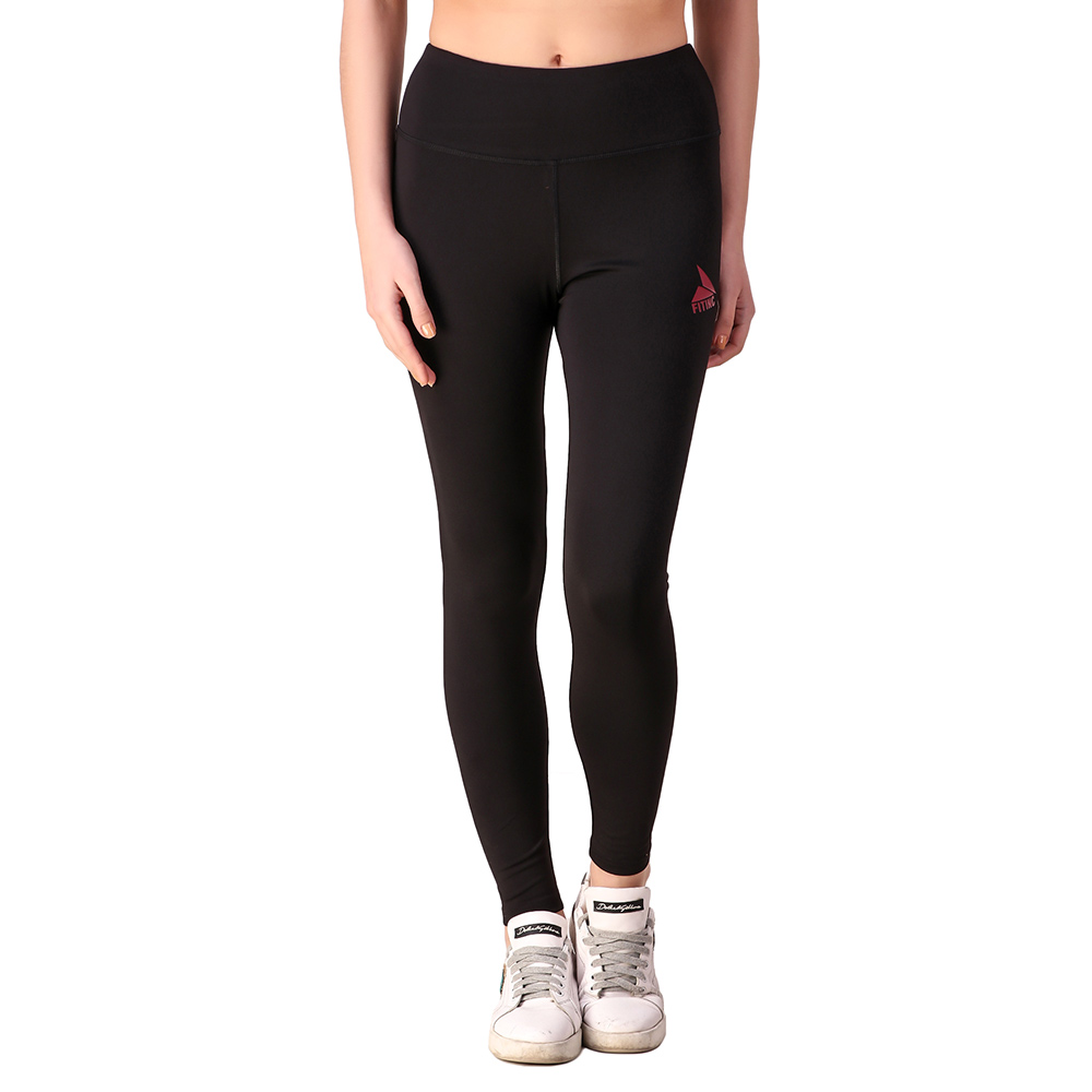 1 - Fitinc Jegging for Girls and Women,  Black  Large 