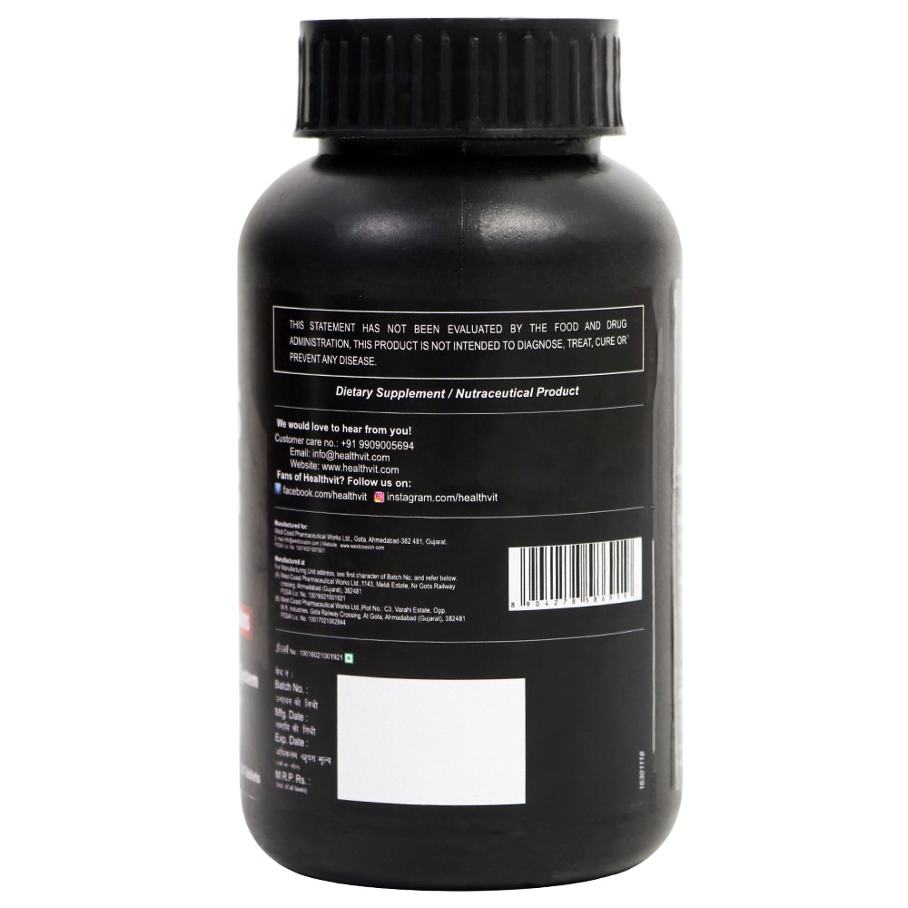 back - Healthvit Tribulus Terrestris 1000 mg,  90 tablet(s)  Unlfavoured 