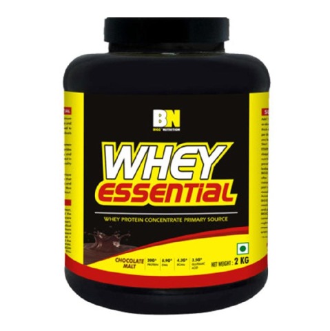 Bigg Nutrition Whey Essential, 4.4 lb Chocolate + Shaker Free