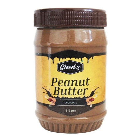 1 - Gleenz Peanut Butter,  0.510 kg  Chocolate 