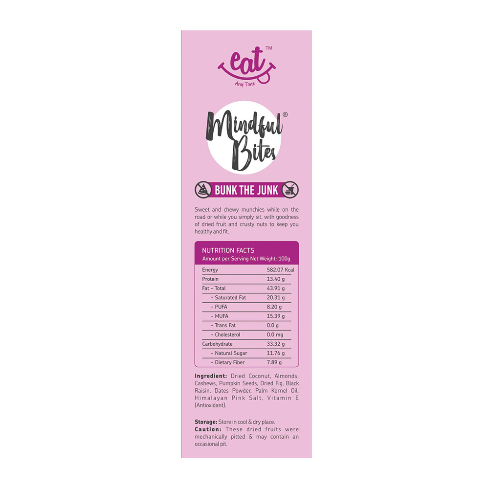 Supplement - Eat Anytime Healthy Trail Mix,  200 g  Fig & Raisin 