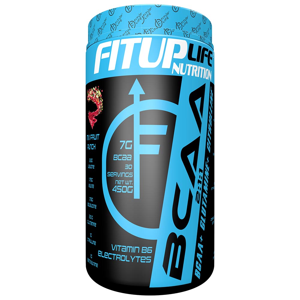 1 - Fitup Life BCAA 2:1:1,  0.99 lb  Mix Fruit 