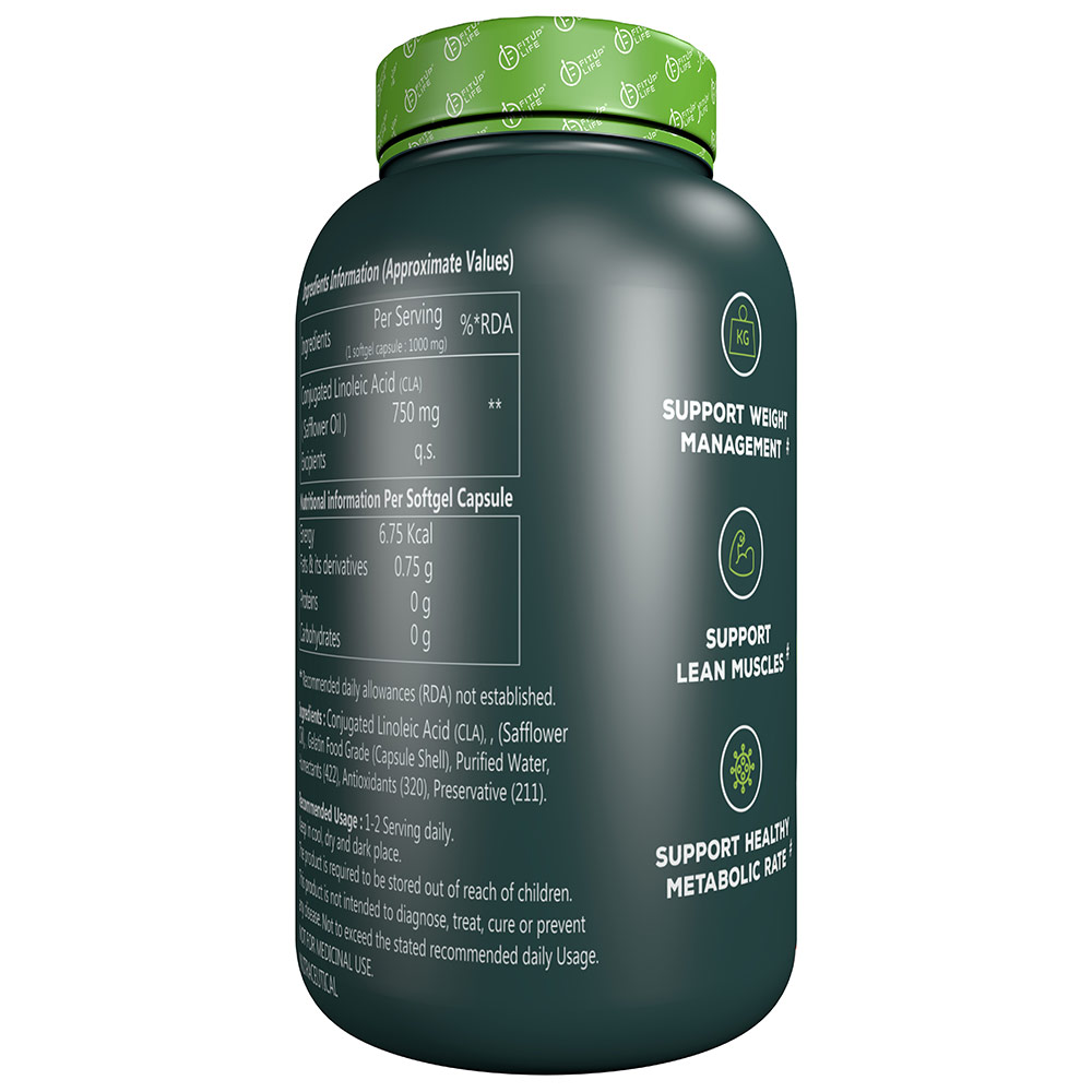 supplementinfo - Fitup Life CLA,  60 softgels 