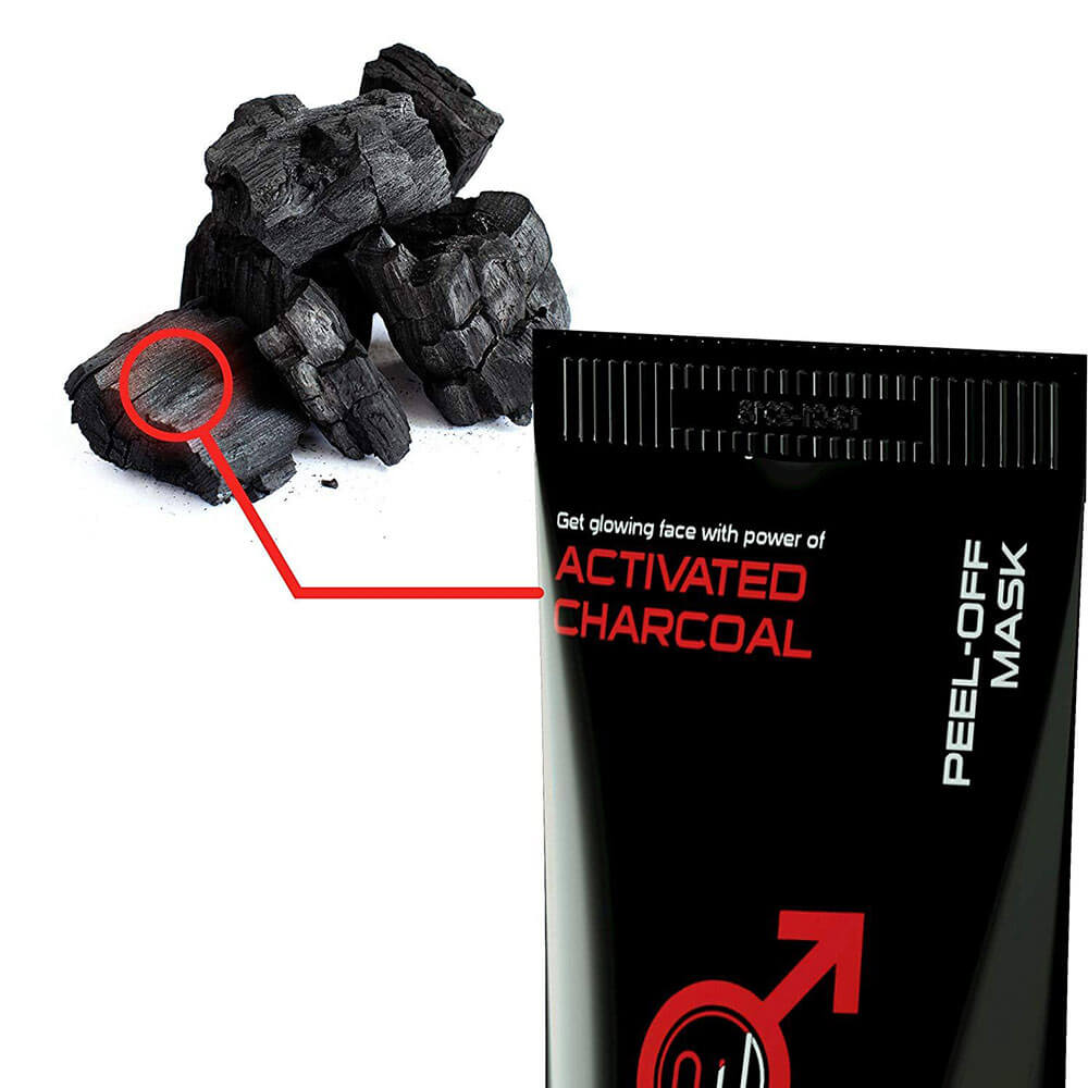 2 - Newish Activated Charcoal Peel Off Mask,  100 g  for All Skin Types 