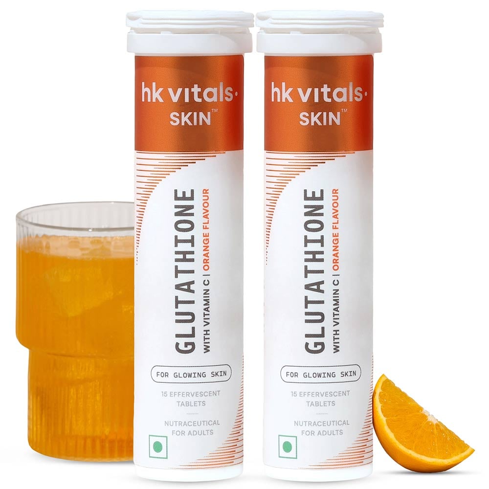 HK Vitals Glutathione Effervescent with Vitamin C,  Orange  30 tablet(s) 