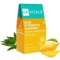 HK Vitals Hair Strength Gummies,  60 gummies  Mango 