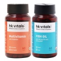 HK Vitals Fish Oil & Multivitamin, Unflavoured 2 Piece(s)/Pack