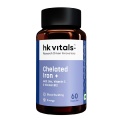 HK Vitals Chelated Iron + with Zinc Vitamin B12 & Vitamin C, 60 capsules