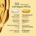 13 - TrueBasics Fish Oil with 1150mg Omega-3 525mg EPA 375mg DHA,  30 capsules