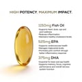 12 - TrueBasics Fish Oil with 1150mg Omega-3 525mg EPA 375mg DHA, 90 capsules