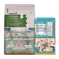 Clean Plant Protein 1kg Chocolate & Creatine Monohydrate Citrus 30 sachets/pack Combo