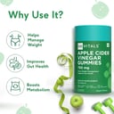 3 - HK Vitals ACV (750mg) by HealthKart,  60 gummies  Apple