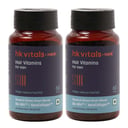 HK Vitals Hair Vitamins for Men 60 Caps Pack of 2